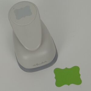 The Paper Studio Punch Ornate Bracket Cutout Crafting Tags